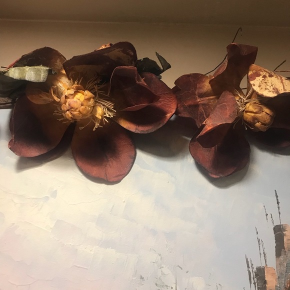 Rare Home Interiors Magnolias Mauve Serenade Swag - Picture 5 of 10